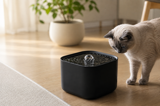 Minimalist Cat Water Fountain 3L