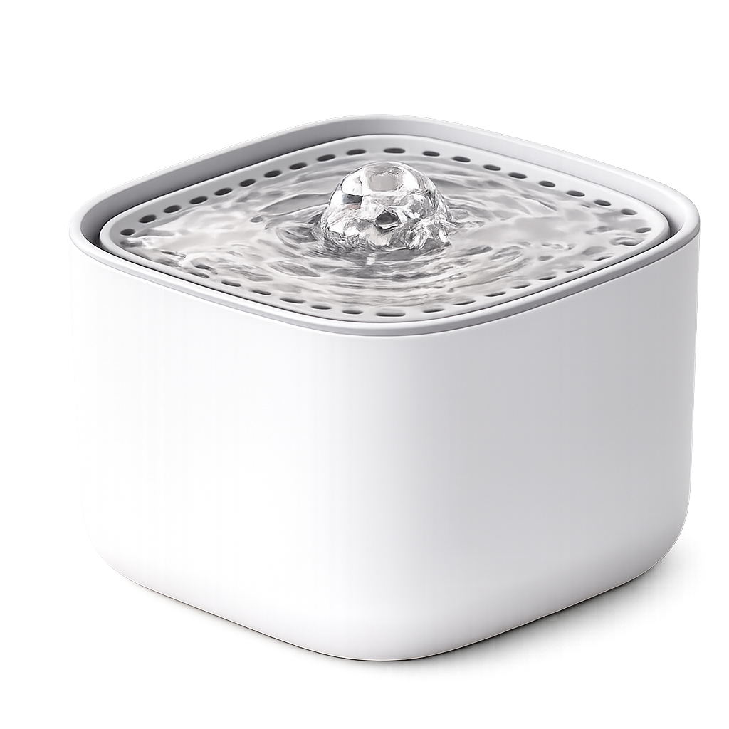 Minimalist Cat Water Fountain 3L
