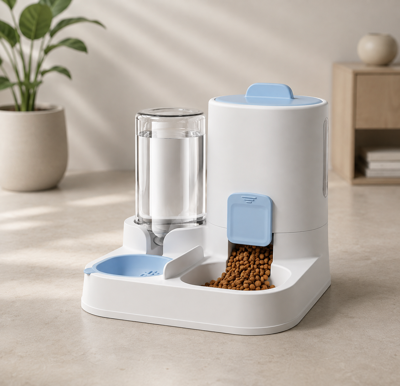 Gravity Auto Feeder & Water Station