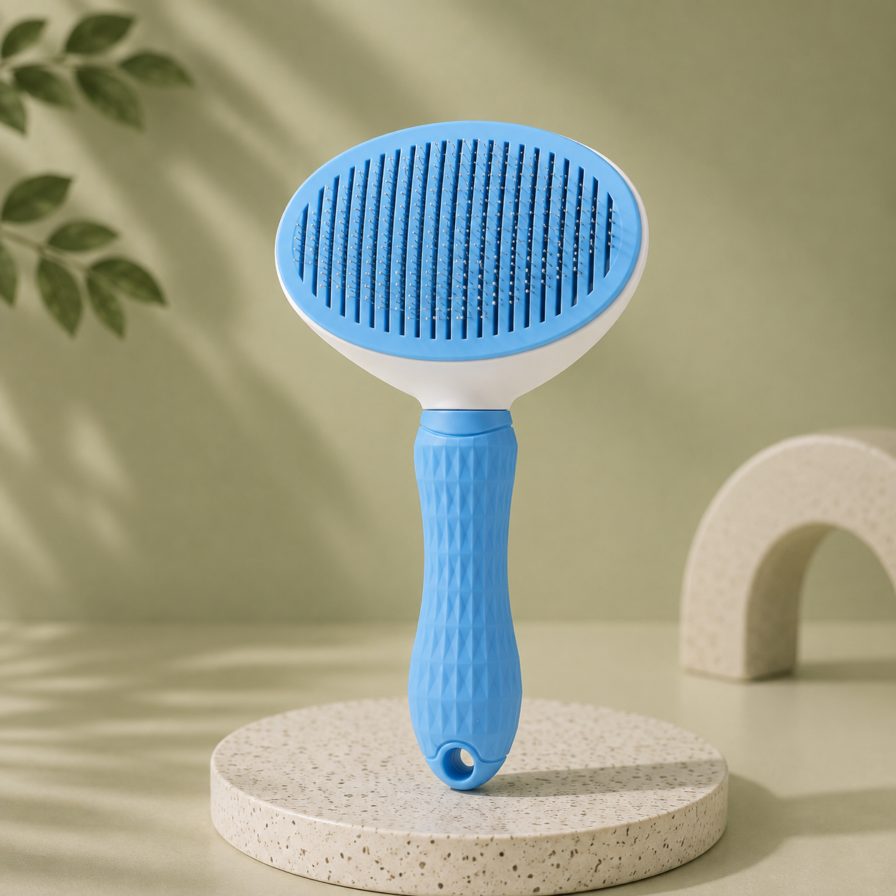 Self-Cleaning Slicker Pet Brush