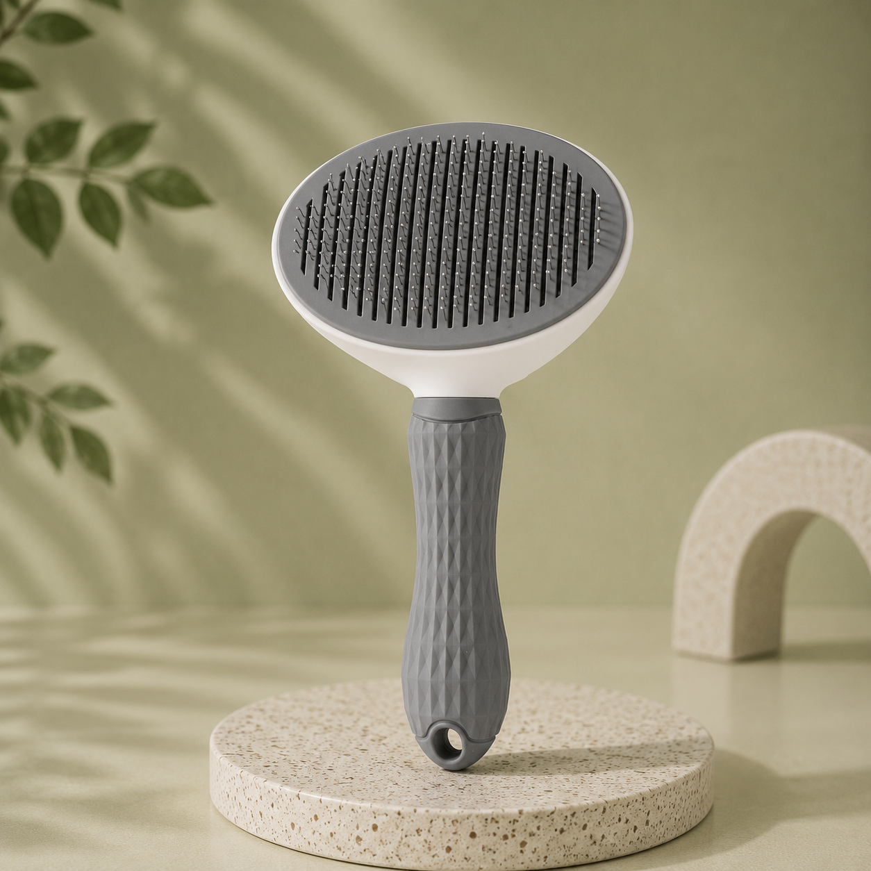 Self-Cleaning Slicker Pet Brush